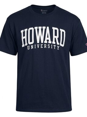 Vintage Howard University Champion T-Shirt Blue Size 3X